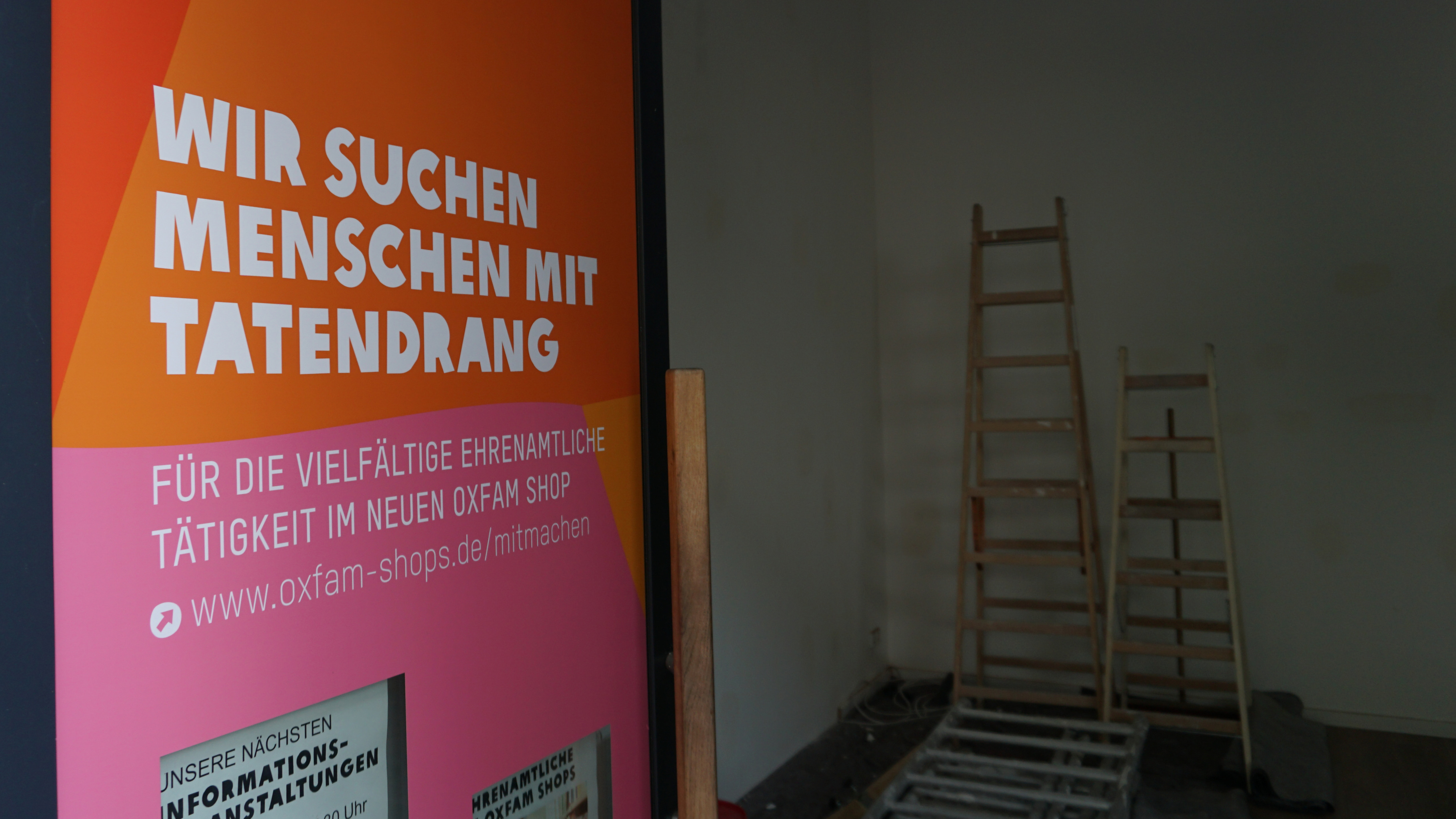 Blick in den Oxfam Shop Berlin-Kreuzberg