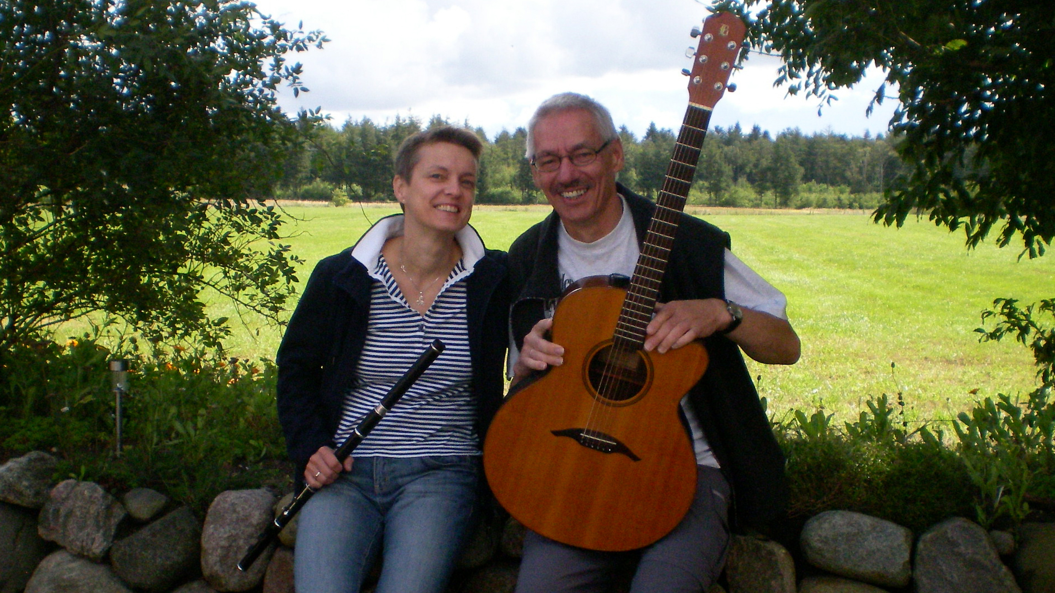 Die Triangle-Musiker Bianka und Klaus Brünenkamp