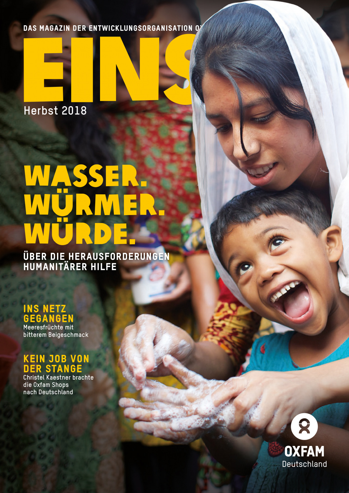 Titelbild der EINS-Herbstausgabe 2018