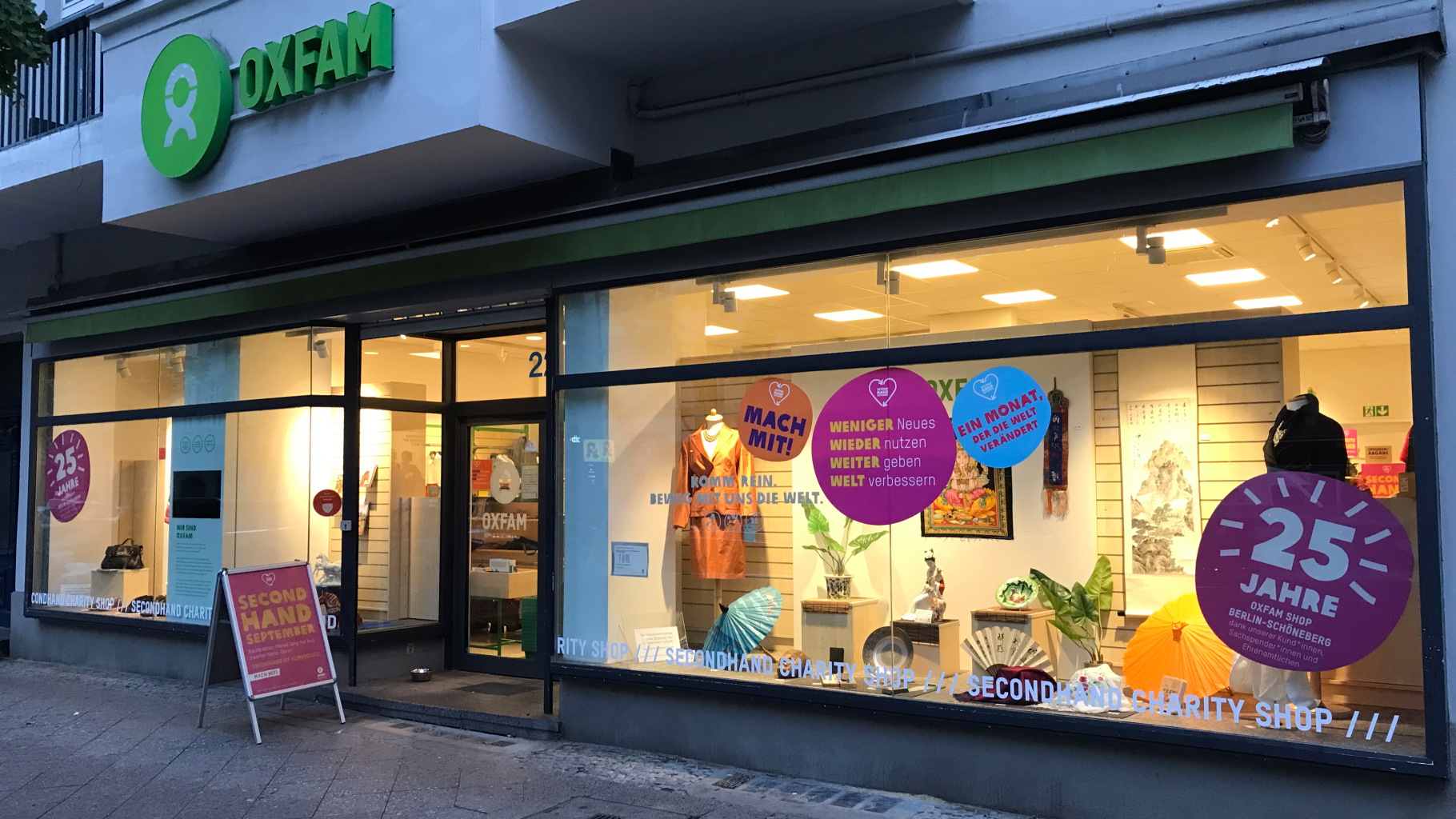 Oxfam Shop Berlin-Schöneberg - Außenaufnahme