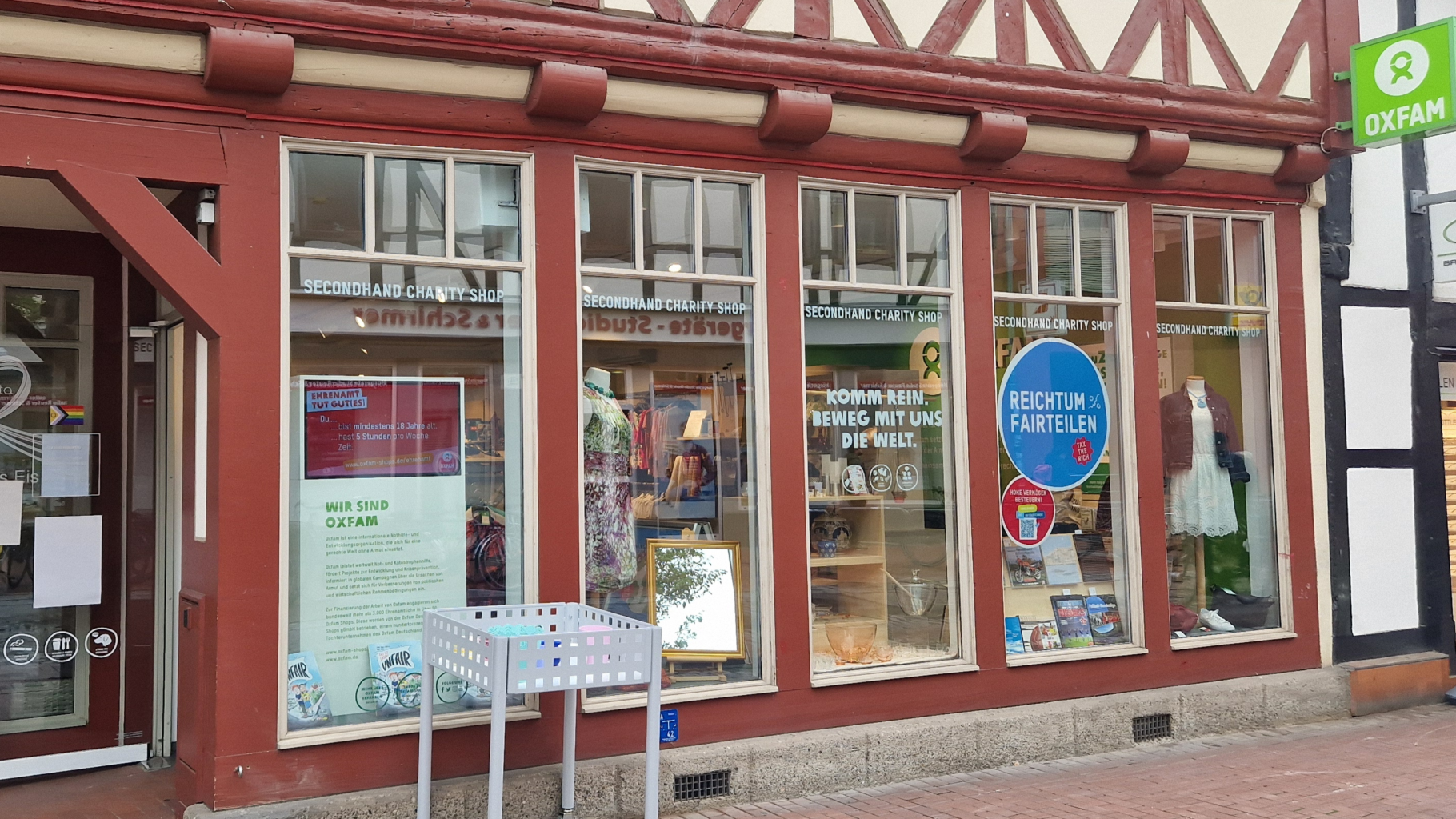 Oxfam Shop Göttingen - Außenansicht