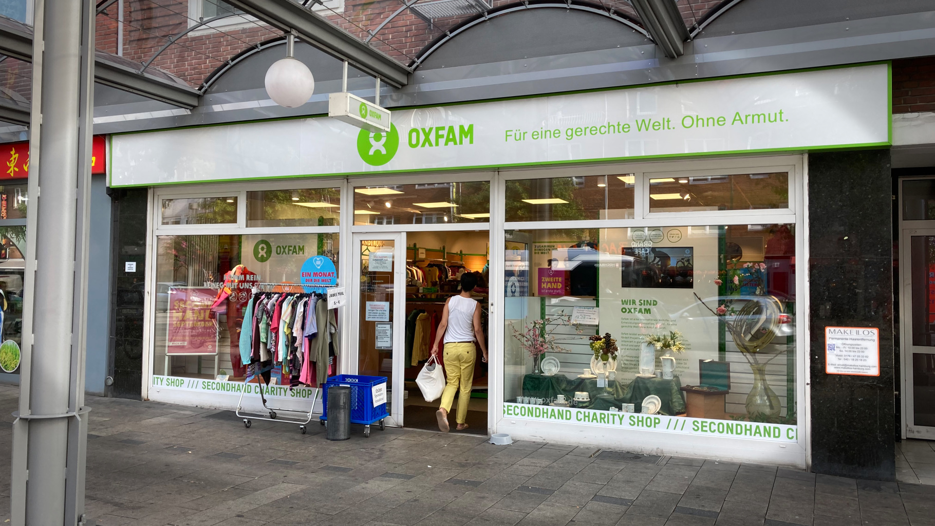 Oxfam Shop Hamburg-Wandsbek - Außenaufnahme 2022
