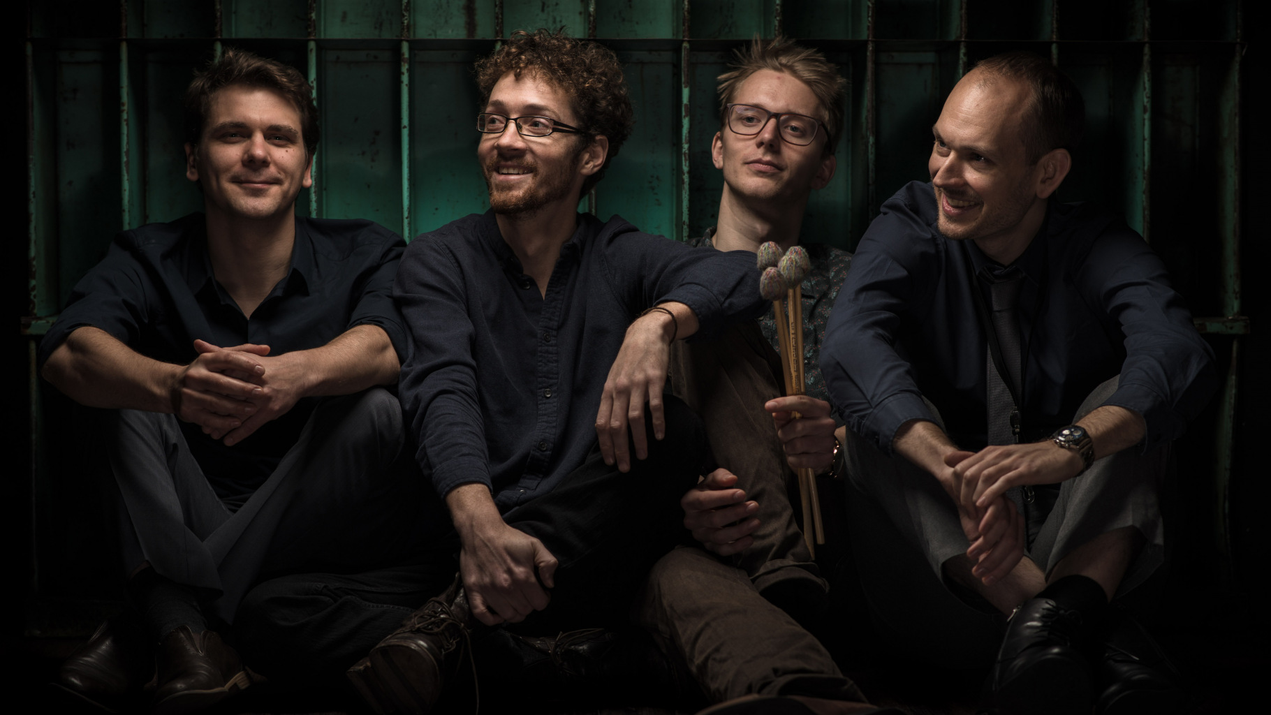 Swing-Quartett „Chat Noir“: Christian Fischer, François Giroux, Hauke Renken und Amadeus Chiodi (v.l.)