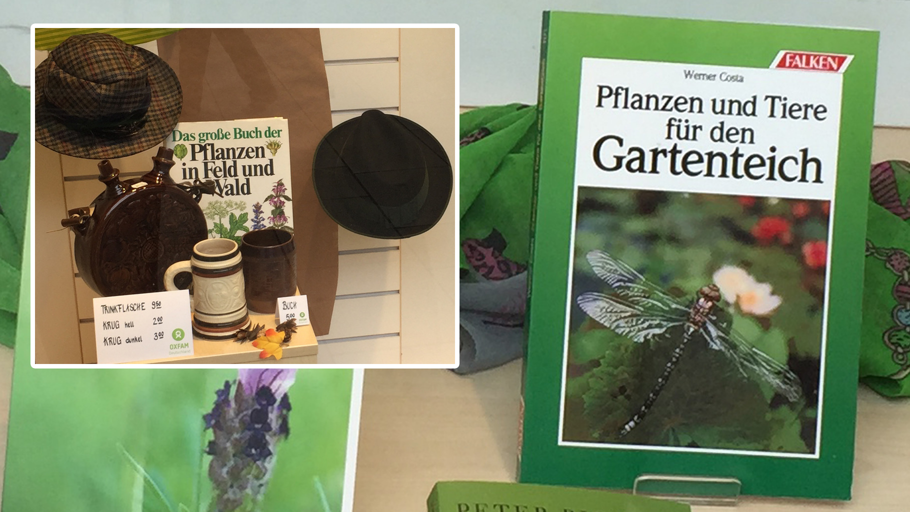Garten und Natur: günstige gebrauchte Bücher im Oxfam Shop