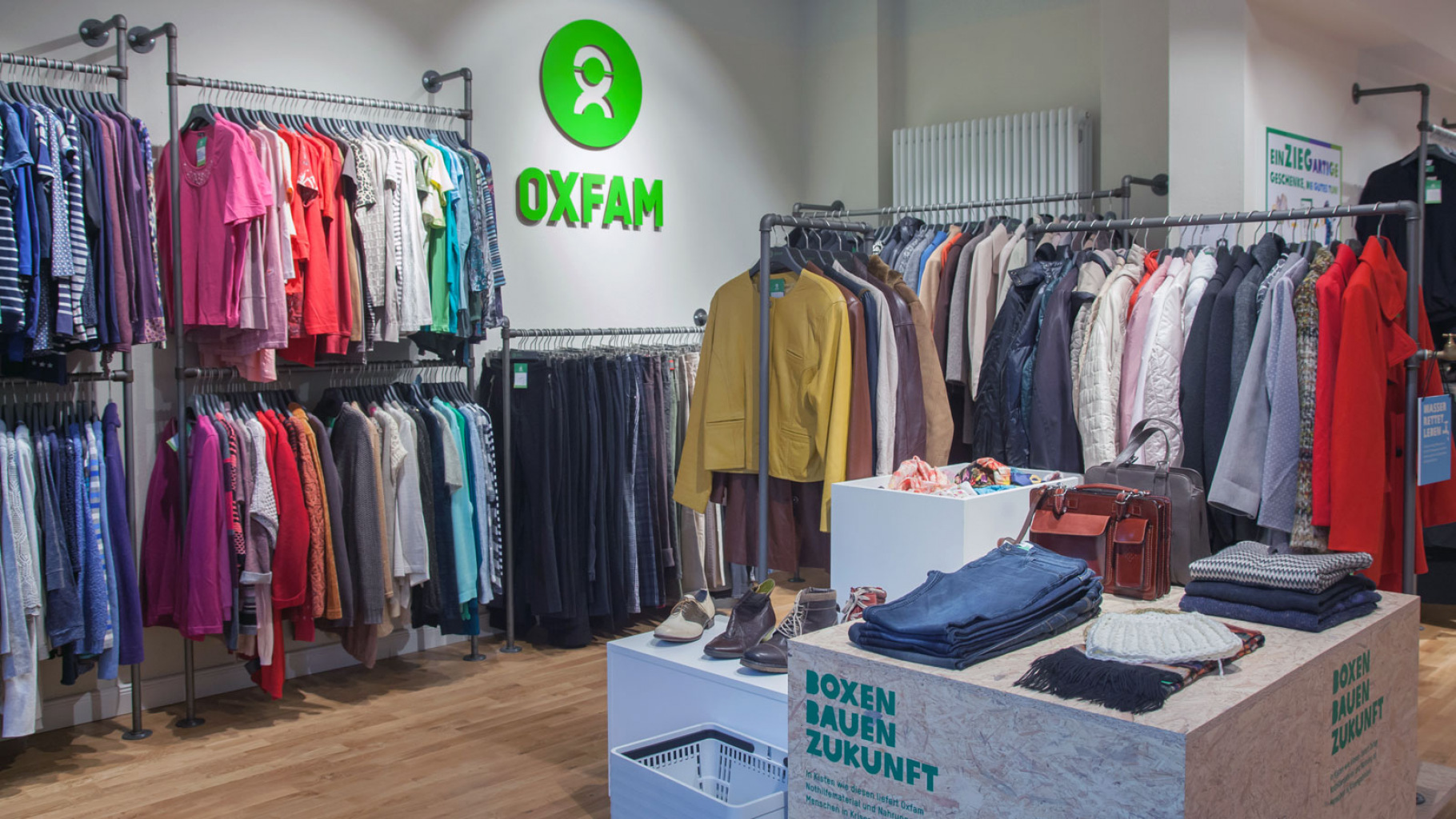 Oxfam Shop Potsdam - Innenansicht