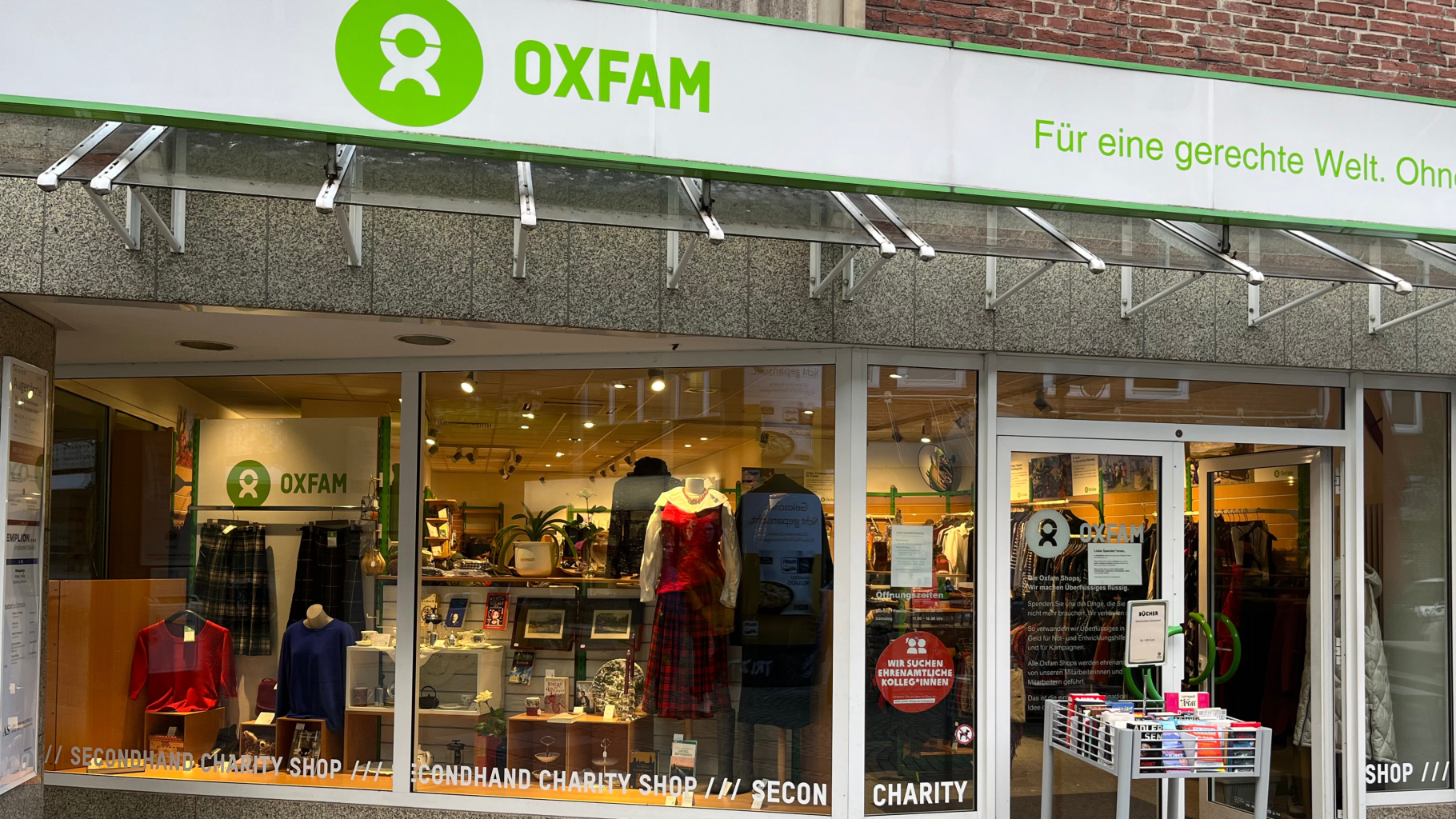 Oxfam Shop Bremen Außenansicht