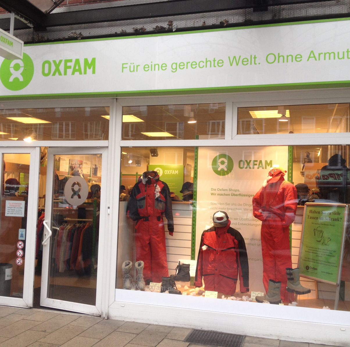 Oxfam Shop Hamburg-Wandsbek – Außenansicht