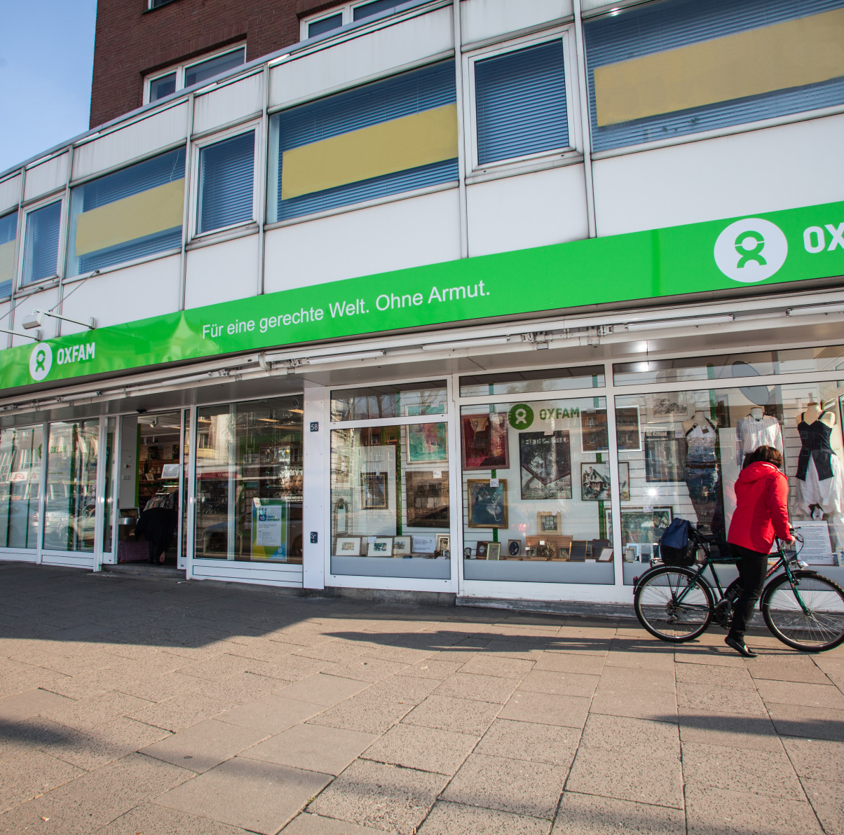 Oxfam Shop Hamburg-Hoheluft - Außenansicht 