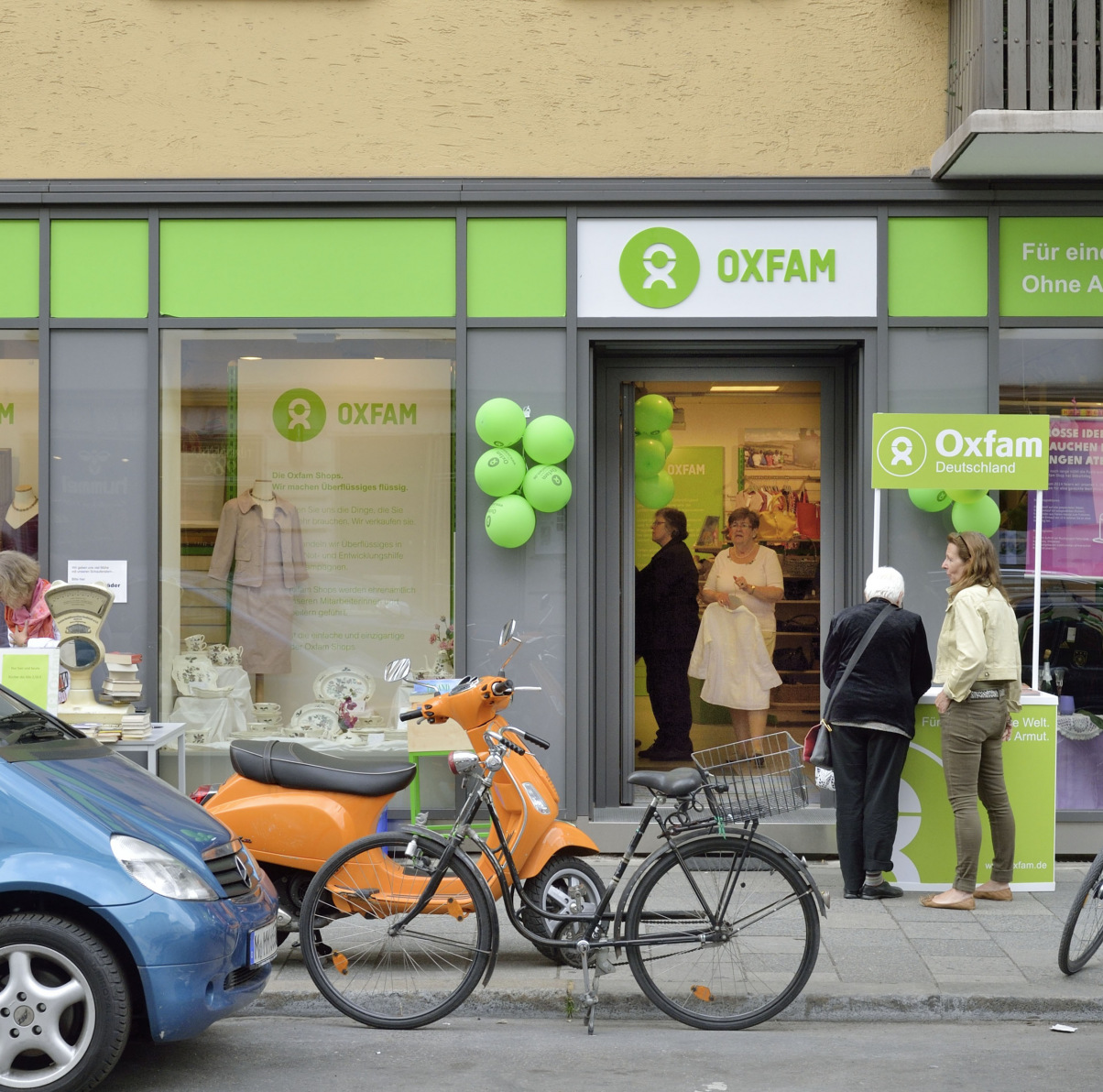 Oxfam Shop München-Maxvorstadt - Außenansicht