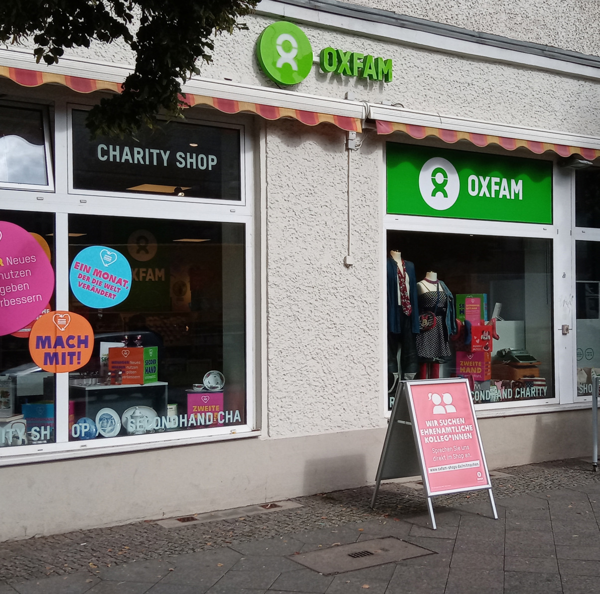 Oxfam Shop Berlin-Weißensee - Außenaufnahme