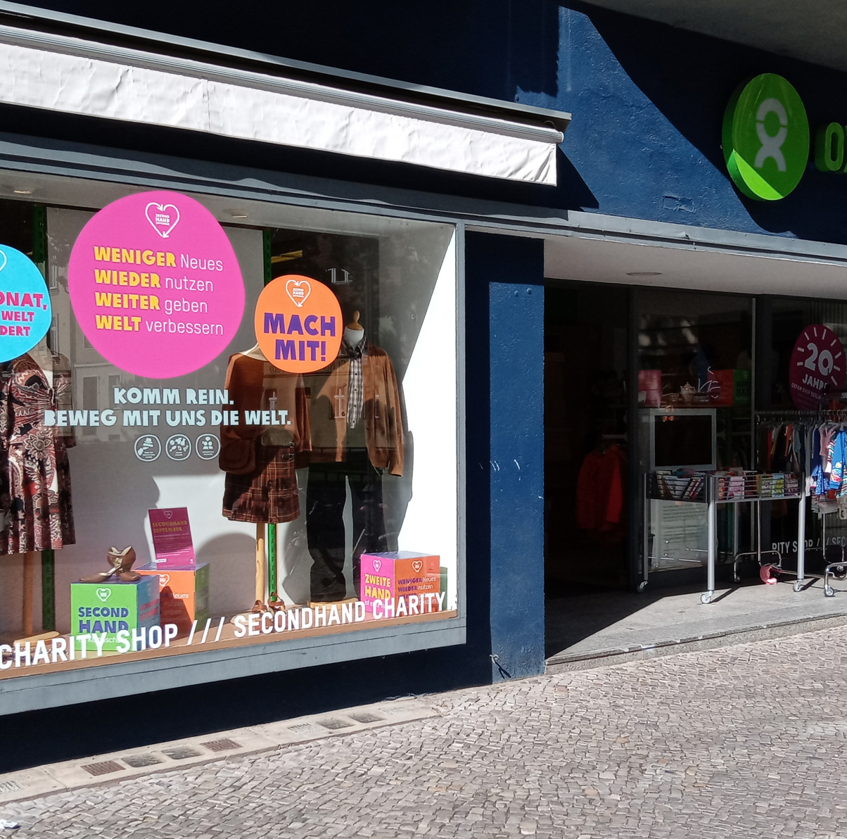 Oxfam Shop Berlin-Spandau - Außenansicht