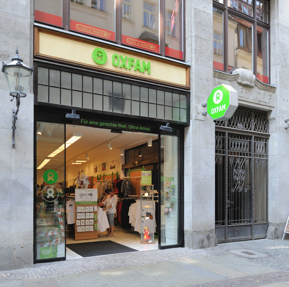 Oxfam Shop Leipzig - Außenansicht