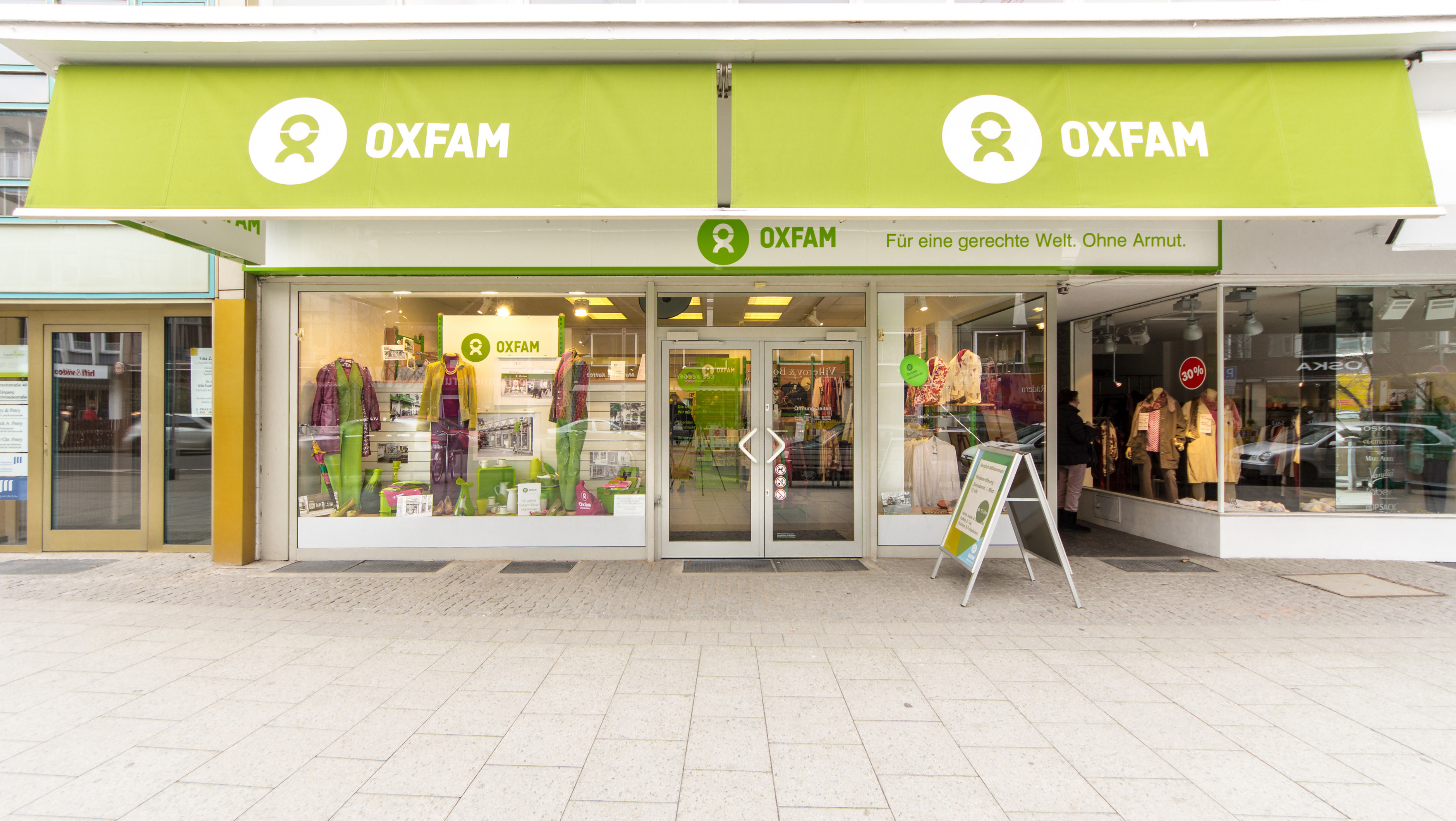 Oxfam Shop Hannover - Außenansicht