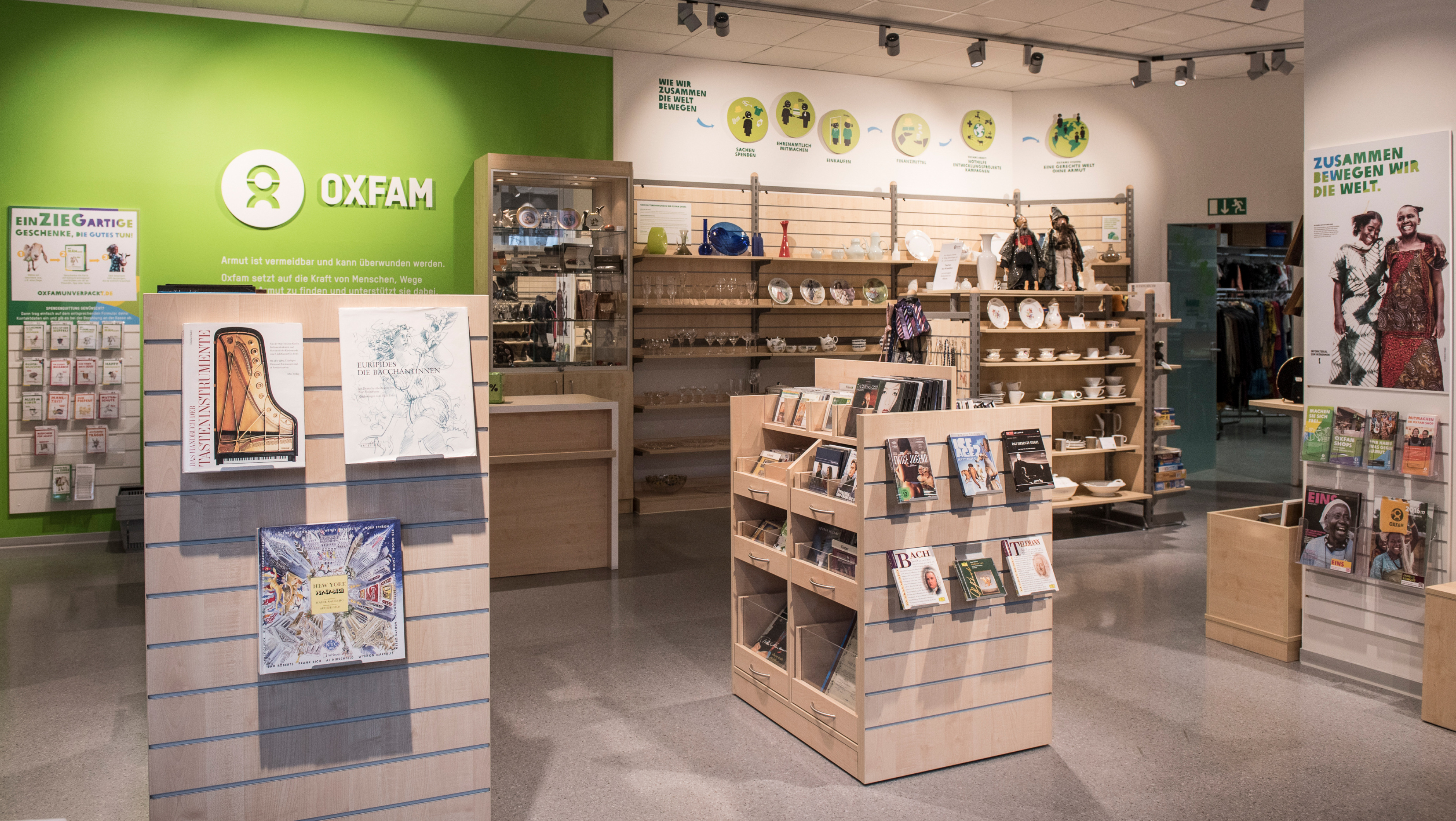 Oxfam Shop Nürnberg 2018 - Innenansicht