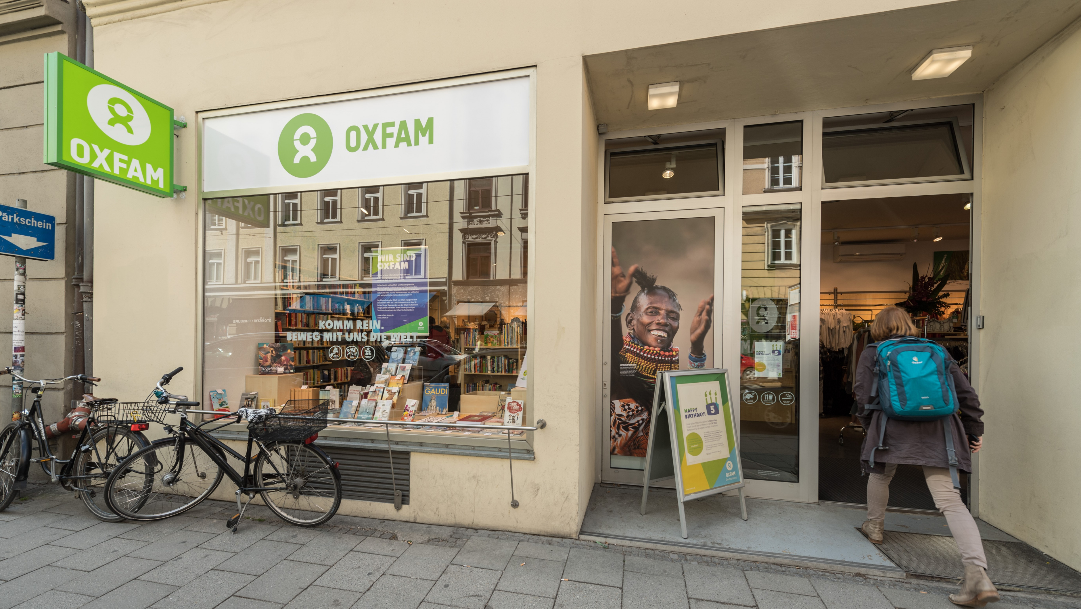Oxfam Shop München-Isarvorstadt - Außenansicht