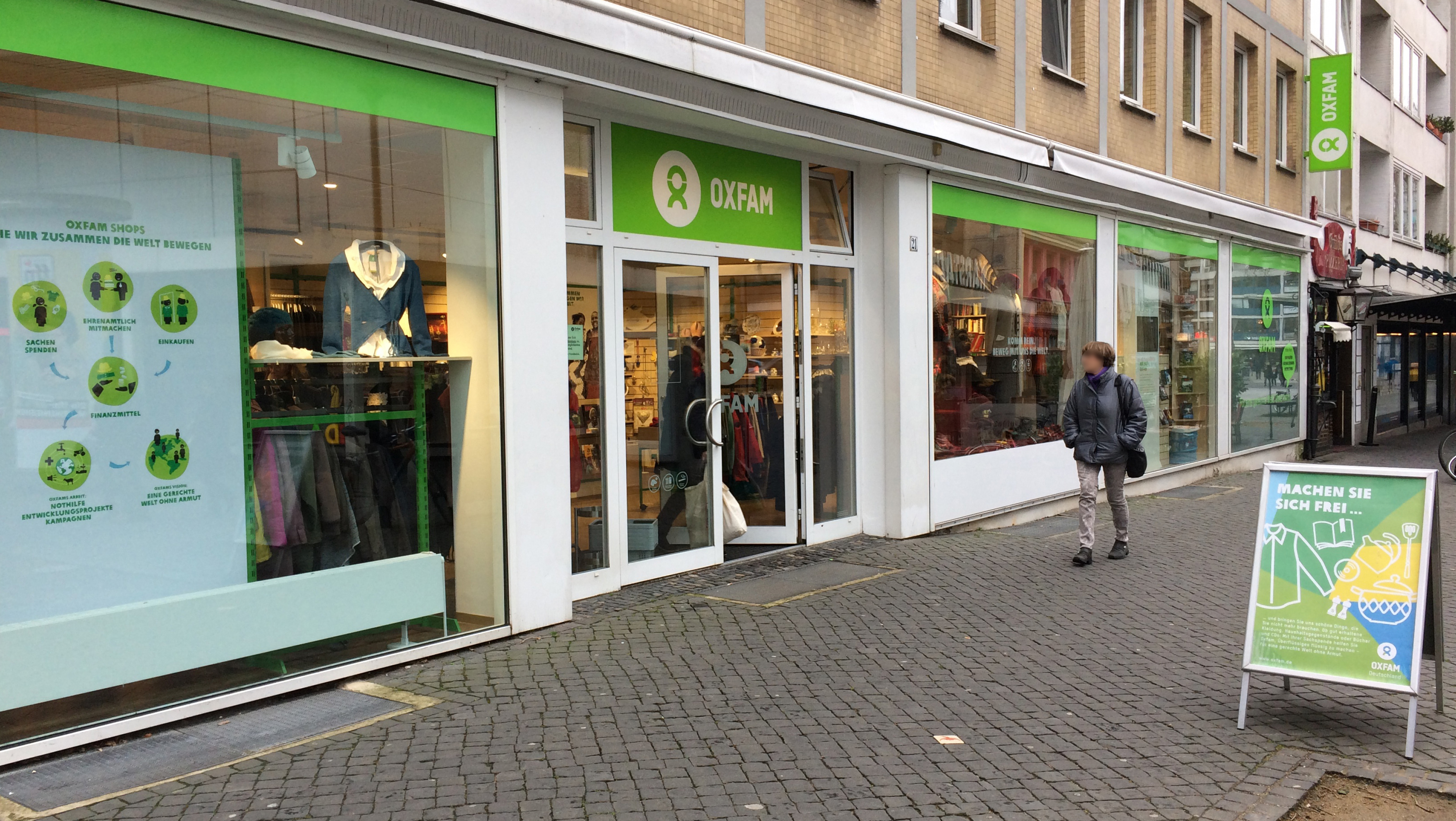 Oxfam Shop Braunschweig - Außenansicht