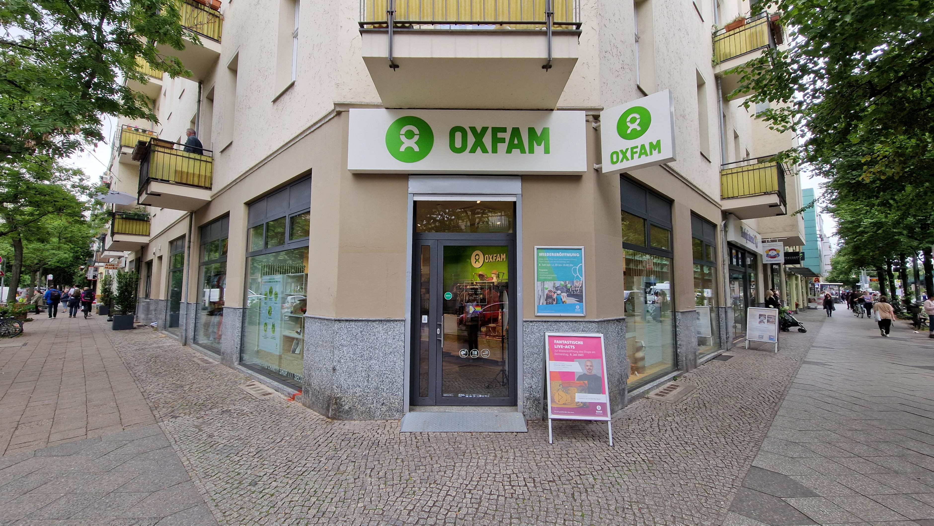 Oxfam Shop Berlin-Prenzlauer Berg – Außenansicht