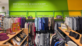Nachhaltige Mode im Oxfam Shop Nachhaltige Mode im Oxfam Shop