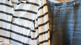 Leinen-Hemd und Hose aus dem Oxfam Shop