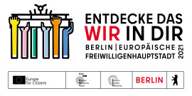 Logo Freiwilligenhauptstadt Berlin 2021