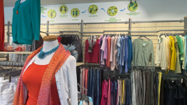 Innenansicht Oxfam Shop München-Haidhausen