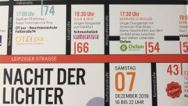 Nacht der Lichter 2019 im Oxfam Shop Frankfurt-Bockenheim