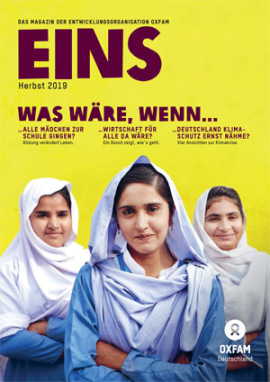 Titelbild der EINS-Herbstausgabe 2019