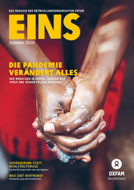 Titelbild der EINS-Sommerausgabe 2020