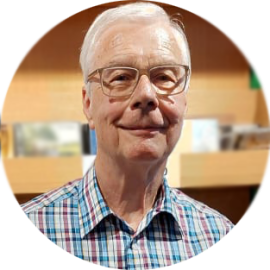 Bernd P. im Oxfam Shop Hamburg-Hoheluft