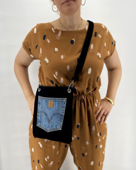 Upcycling-Unikat von Sinah Schlemmer: Cord-Tasche
