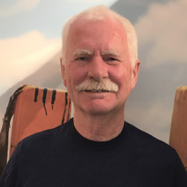 Helmut Diekmann aus dem Oxfam-Shop Berlin-Wilmersdorf