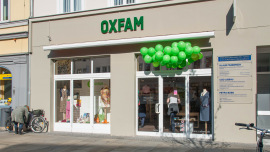 Oxfam Shop Erfurt - Außenansicht