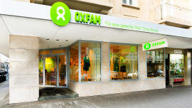 Oxfam Shop Mannheim - Außenansicht