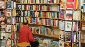 Bücher im Oxfam Shop