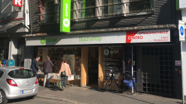 Oxfam Buchshop Frankfurt - Außenansicht