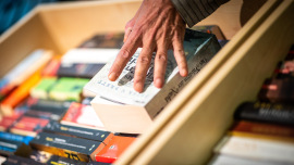 Bücher im Oxfam Buchshop