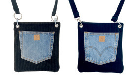 Upcycling-Unikate von Sinah Schlemmer: Cord-Taschen