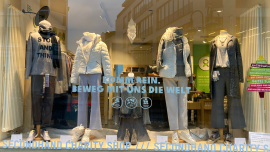 Winterliches Schaufenster