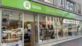Oxfam Shop Stuttgart von außen