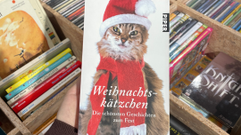 Weihnachtliche Bücher aus dem Oxfam Shop