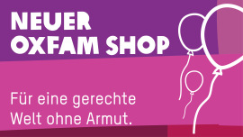 Wir eröffnen einen neuen Oxfam Shop