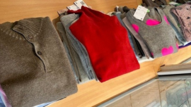 Kaschmirpullover aus dem Oxfam Shop