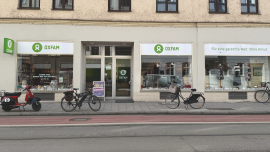 Außenansicht Oxfam Shop München Isarvorstadt