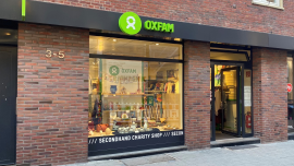 Oxfam Shop Münster Außenaufnahme