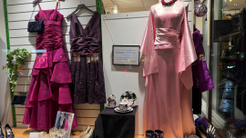 Party- und Ballkleider aus dem Schaufenster