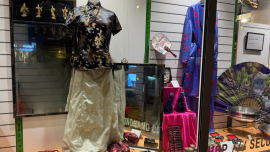 Schaufenster des Oxfam Shop Hamburg-Hoheluft
