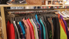 Sportkleidung aus dem Oxfam Shop