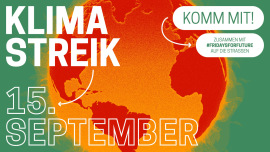 Klimastreik: am 15. September 2023