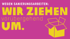 Web-Banner: Wir ziehen vorübergehend um