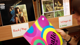 Schallplatten im Oxfam Shop